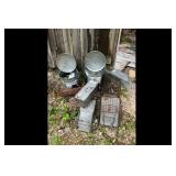 Mixed lot Live Animal Traps Storage Buckets