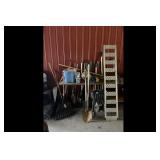 Mixed lot of Used Garden Tools Storage Equipment
