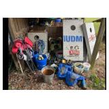 Mixed lot of Craftsman saw cornhole boards...