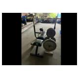 Mixed lot Home Gym Weight Bench Plates