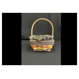 Longaberger 1998 Happy Easter Woven Basket Liner