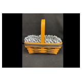 Longaberger Handwoven Basket 1997 with liner