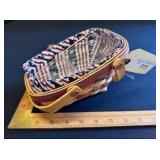 Longaberger Small Host Basket Patriotic Liner