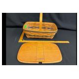 Longaberger Original Easter Basket with Wood Lid