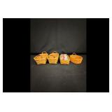 Mixed lot of Longaberger Baskets
