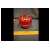 Longaberger Collectors Club Red Strawberry Jar Lid