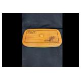 Longaberger Basket with Engraved Lid