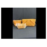Mixed lot of Longaberger Woven Baskets