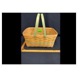 Longaberger Basket Green Accent Protector