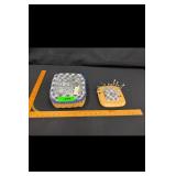 Longaberger Square Basket with Pincushion