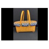 Longaberger Basket with Lid and Liner