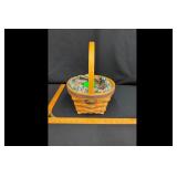 Longaberger 1996 Happy Easter Basket Liner Wood...