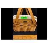 Longaberger 2007 Small Basket with Liner