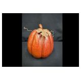 Orange Fall Pumpkin Decoration Figurine
