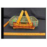 Longaberger Small Holiday Liner Basket