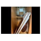 Mixed lot of Plates Trays Cutting Board