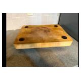 Typhoon Wood Butcher Block Cutting Board