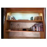 Mixed lot of Bookshelf Books DVDs Easels AsIs