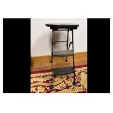 Utility Step Stool Side Table Ladder