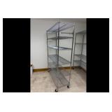 Metro 6 Tier Rolling Wire Shelving Rack