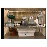 Mixed lot of LEM Mighty Bite Meat Grinder...