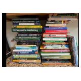 Mixed lot of gardening and nature books
