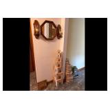 Mixed lot of Octagon Mirror Sconces Decor Boxes