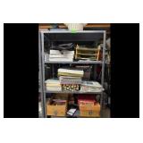 Gray Adjustable Shelving Unit Storage Rack