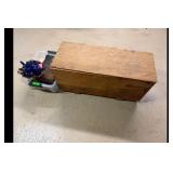 Mixed lot of storage chest and decorative boxes