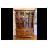 Tell City Chair Co Maple China Cabinet