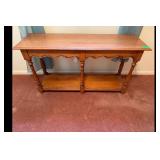 Tell City Chair Co Vintage Console Table