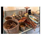 Mixed lot of Antique Vintage Home Goods...