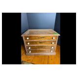 Clarks Multi Drawer Wooden Sewing Cabinet