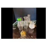 Mixed lot of Lamp Parts Burner Glass Shades