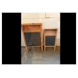 Mixed lot of 2 Old Kentucky Belknap washboards