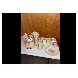 Mixed lot of Vintage Ceramic Home Decor