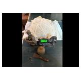 Mixed lot of vintage collectibles and tool