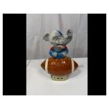 Beam Bourbon Decanter Elephant Football Design