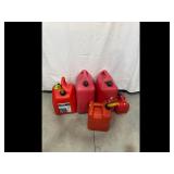 Mixed lot of Scepter and Unbranded Gas Cans