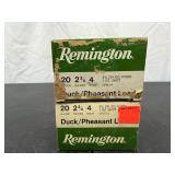 Remington Duck/Pheasant Load, 20 Gauge 2 3/4, 4...