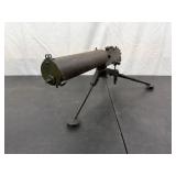 Collectible Black Gun with Tripod