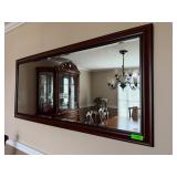 Framed Mirror - Wood Frame