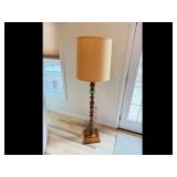 Vintage Wood Floor Lamp