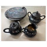 James W. Tufts Boston Silver Plated Set