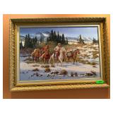 Paul Abrams Jr. Oil on Canvas painting