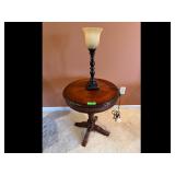Lamp Table with Lamp
