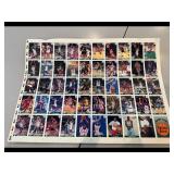 Basketball Trading Card Sheet