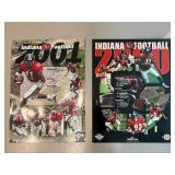 Mixed lot of Indiana Football Schedule Posters