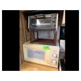 Sunbeam Microwave  Toaster Oven Set