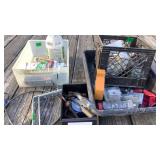 Bike Lock, Brackets,Electrical,  nails, Etc